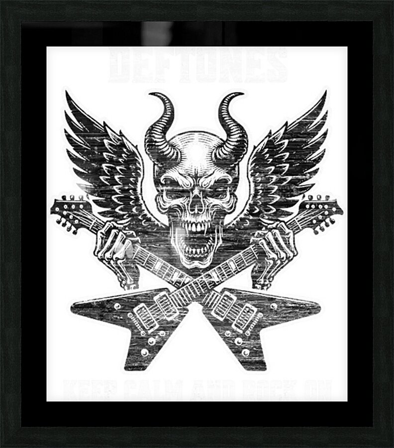 Deftones 19 Picture Frame print