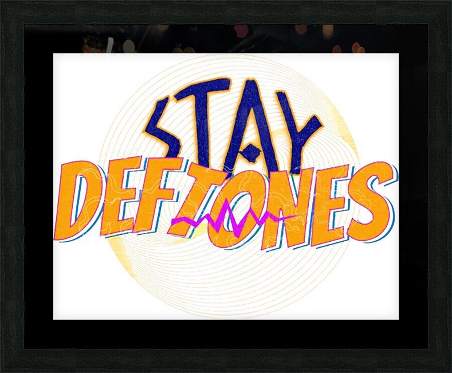 Deftones 27 Picture Frame print