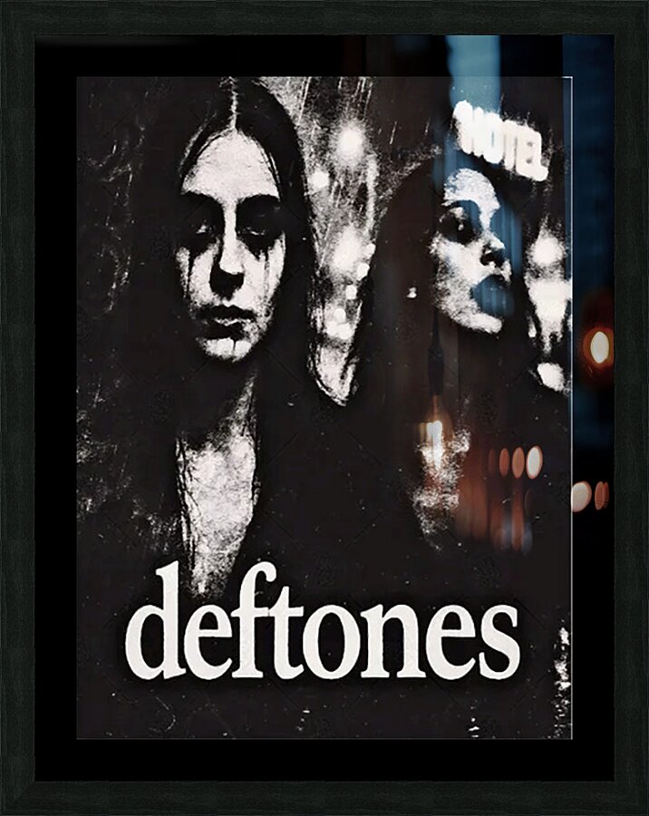 Deftones 32 Picture Frame print