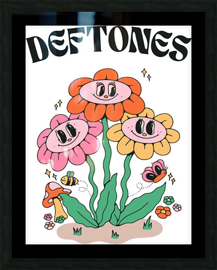 Deftones 33 Picture Frame print