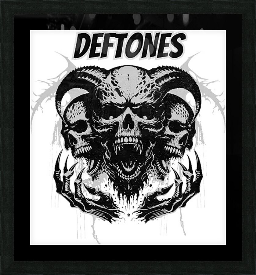 Deftones 36 Picture Frame print