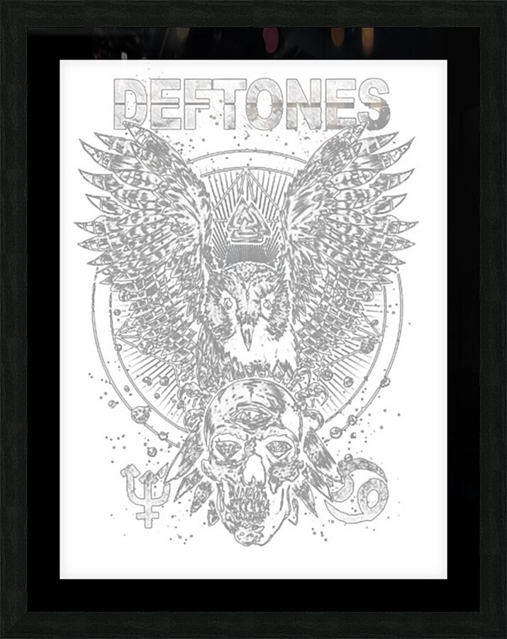 Deftones 39 Picture Frame print
