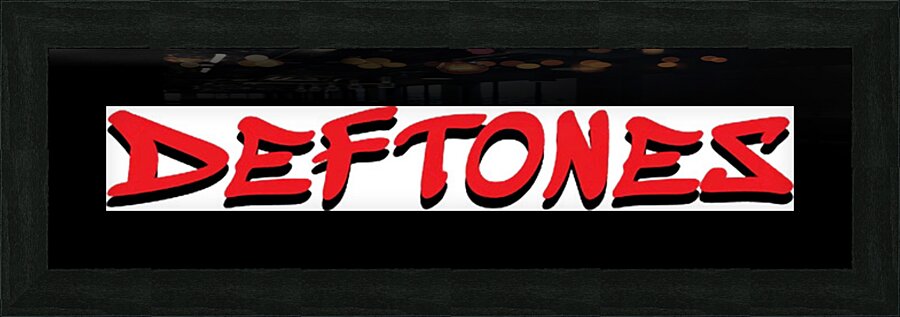 Deftones 43 Picture Frame print