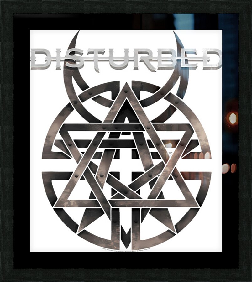 Disturbed 5 Picture Frame print
