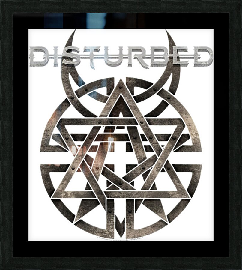 Disturbed 7 Picture Frame print