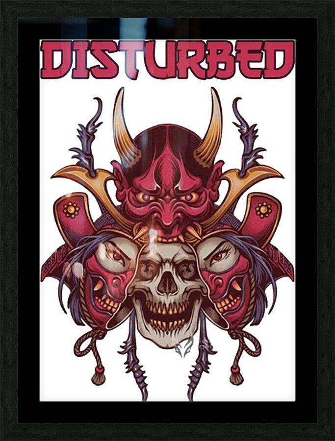 Disturbed 8 Picture Frame print