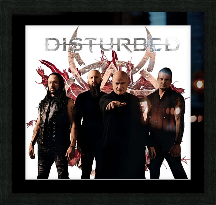 Disturbed 11 Picture Frame print