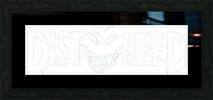 Disturbed 16 Picture Frame print