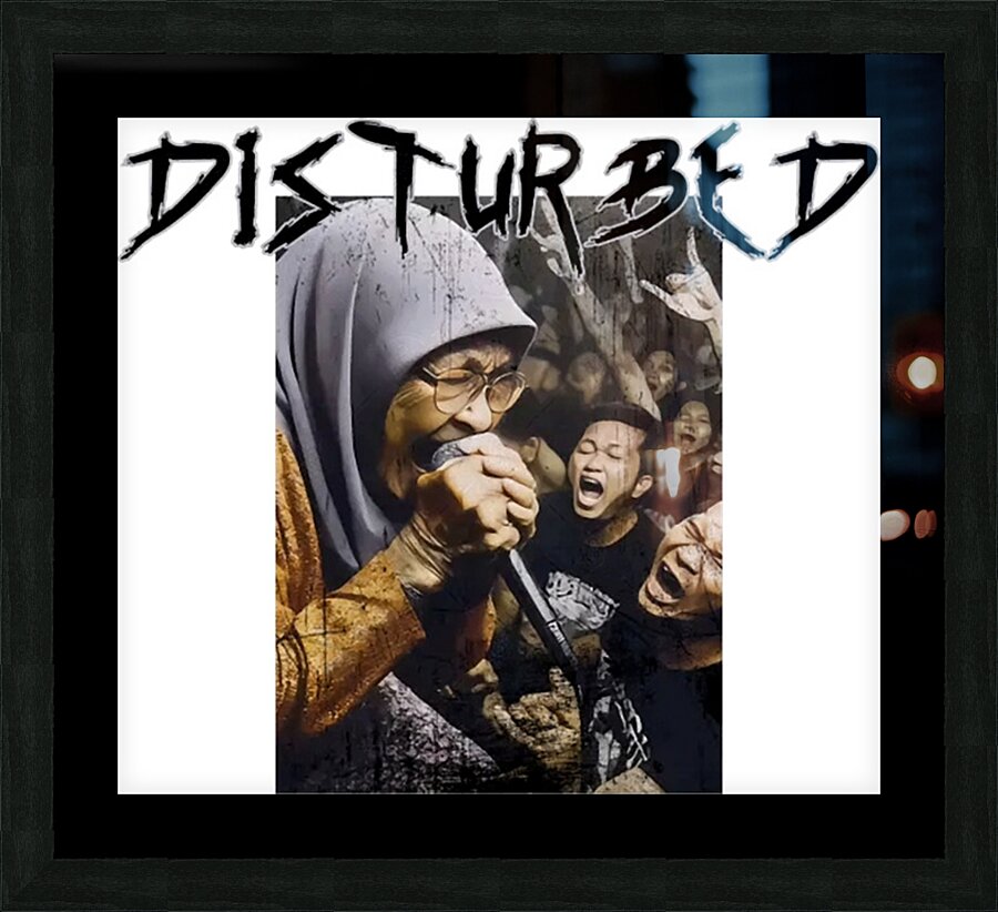Disturbed 19 Picture Frame print