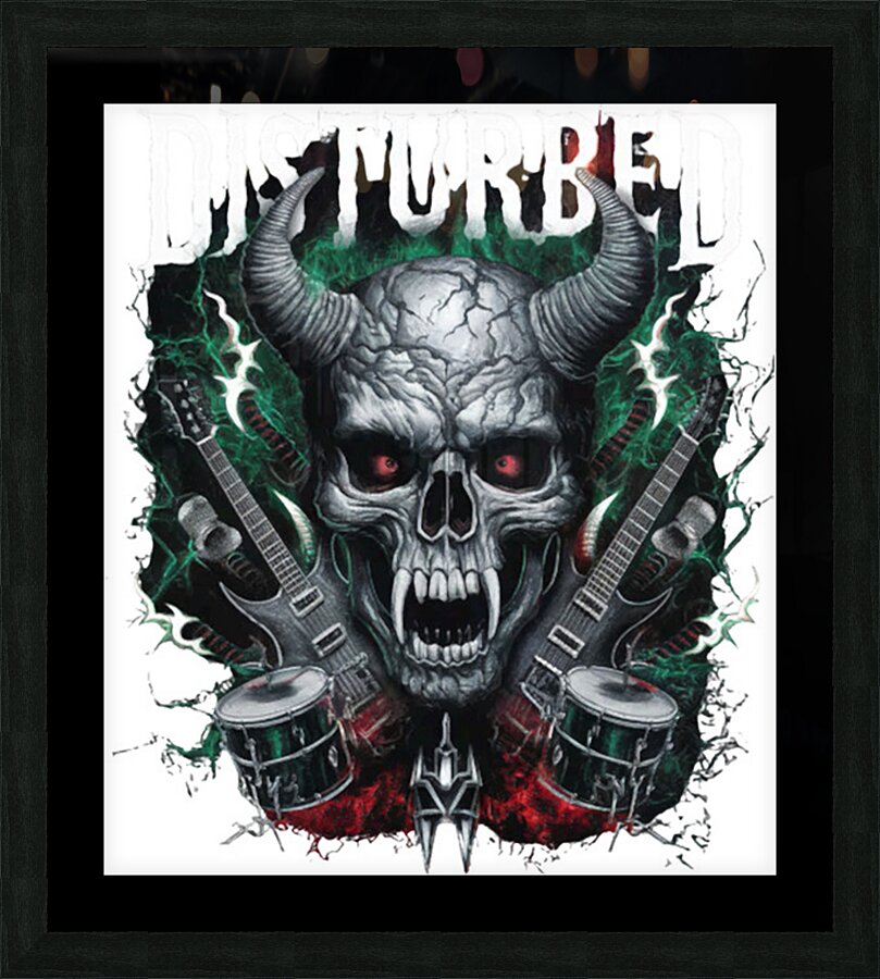 Disturbed 22 Picture Frame print