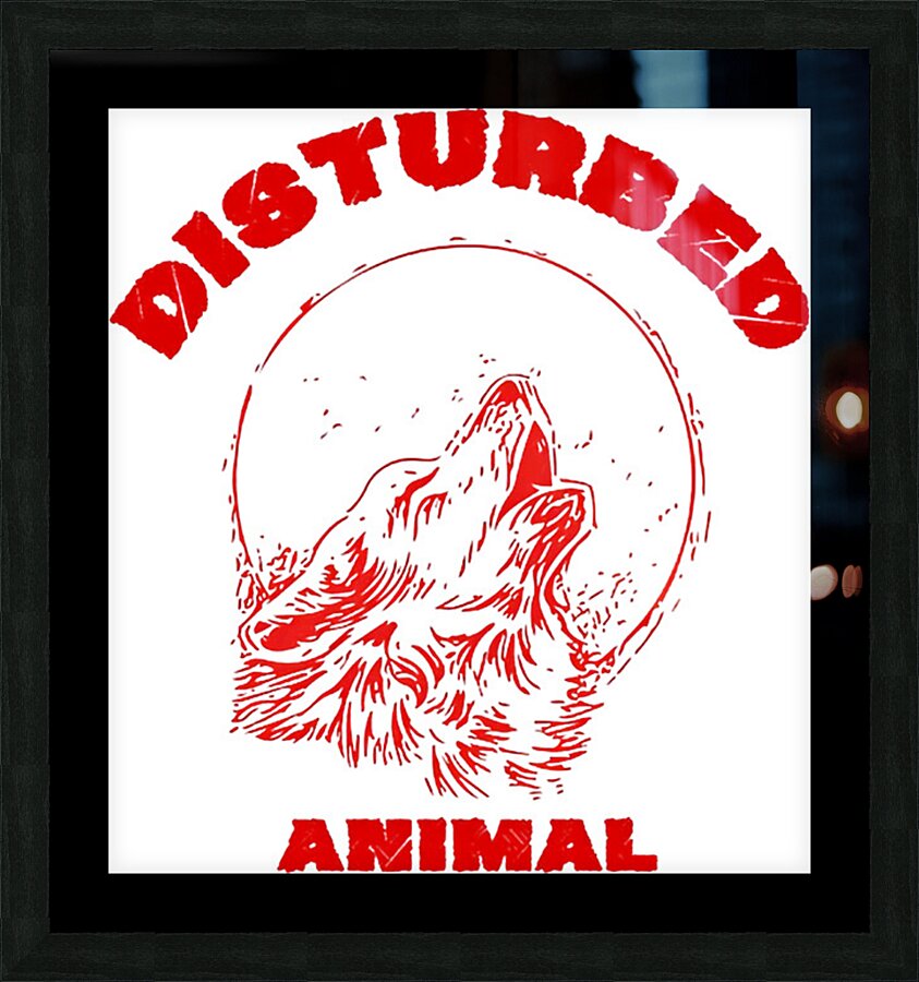 Disturbed 23 Picture Frame print