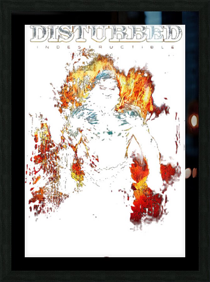 Disturbed 25 Picture Frame print