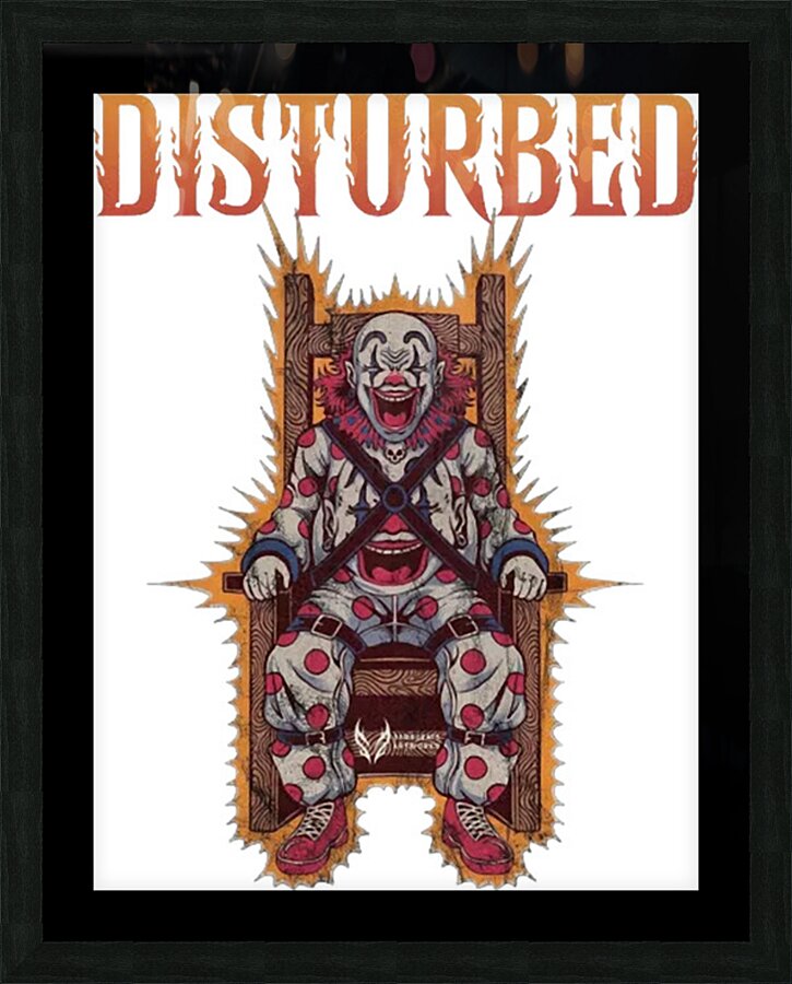 Disturbed 26 Picture Frame print