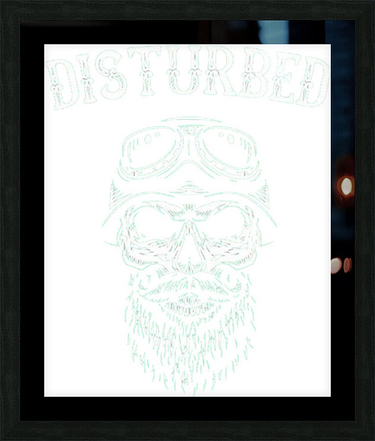 Disturbed 27 Picture Frame print