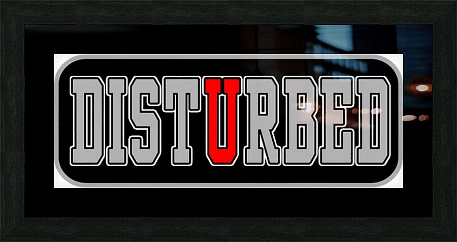 Disturbed 28 Picture Frame print