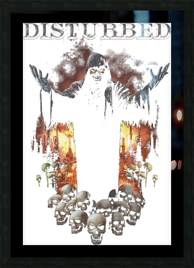 Disturbed 34 Picture Frame print