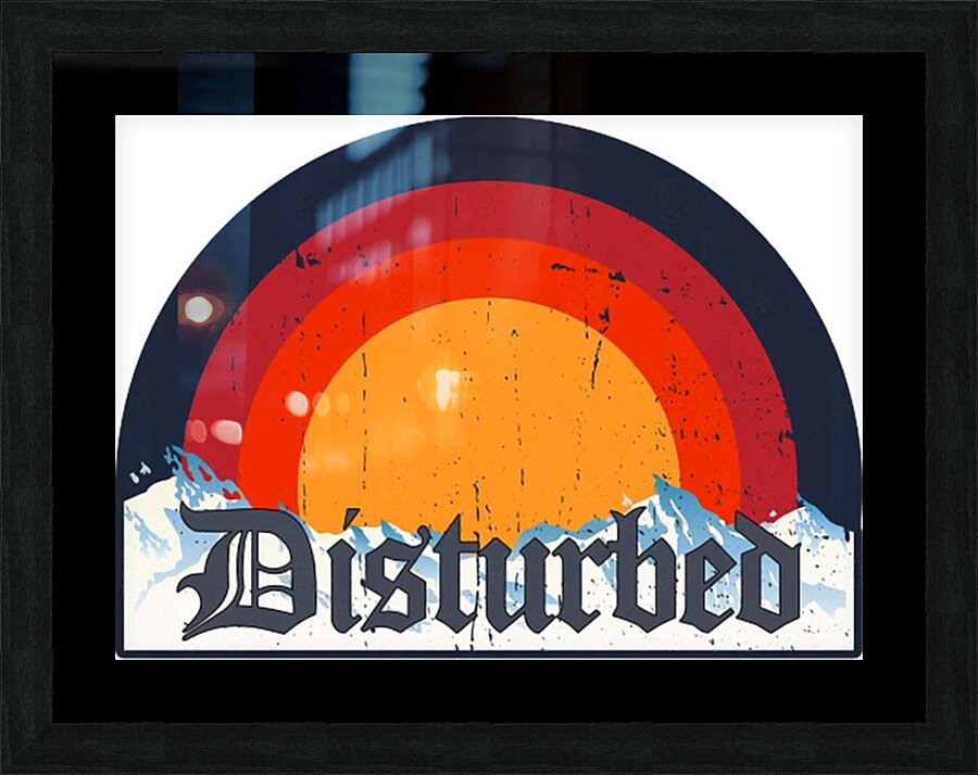 Disturbed 36 Picture Frame print