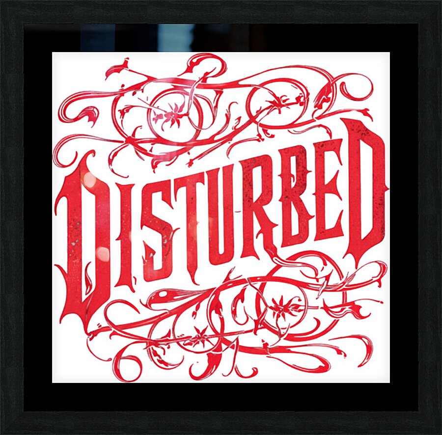 Disturbed 37 Picture Frame print