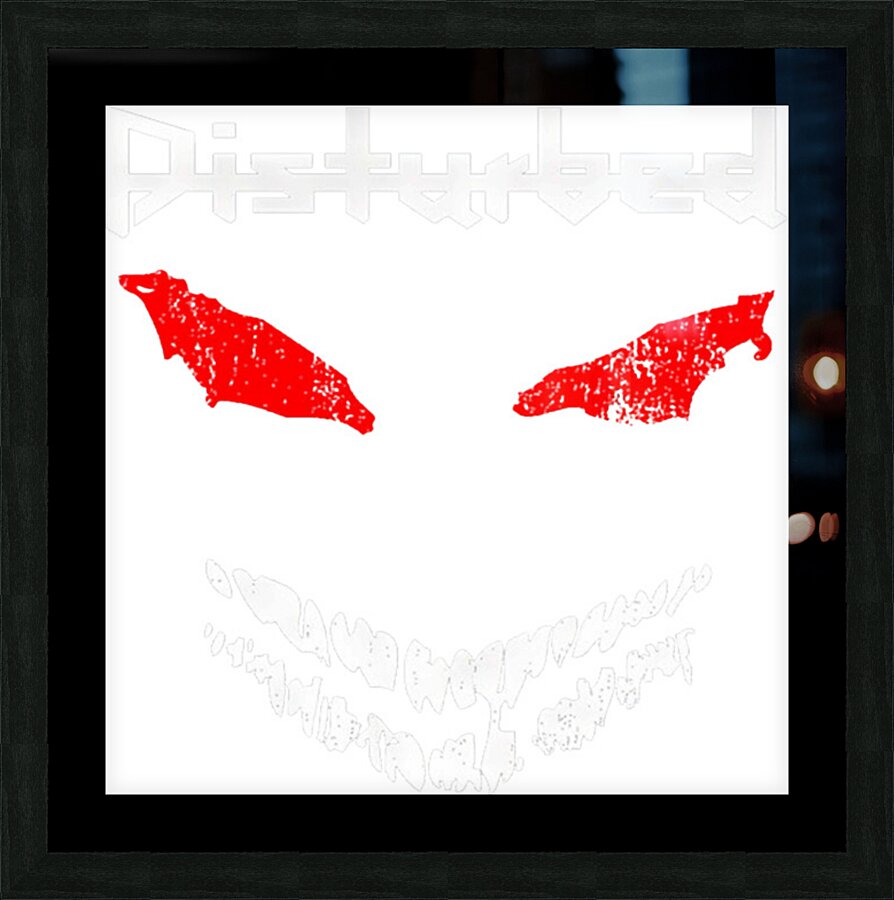Disturbed 40 Picture Frame print