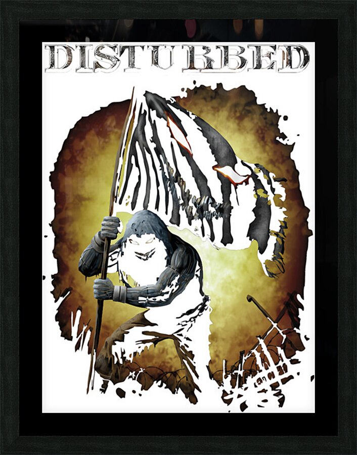 Disturbed 41 Picture Frame print