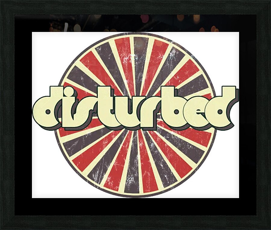 Disturbed 42 Picture Frame print