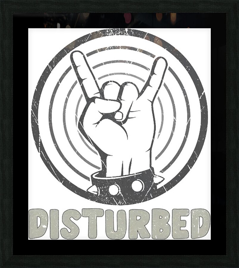 Disturbed 45 Picture Frame print