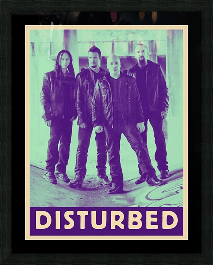 Disturbed 54 Picture Frame print