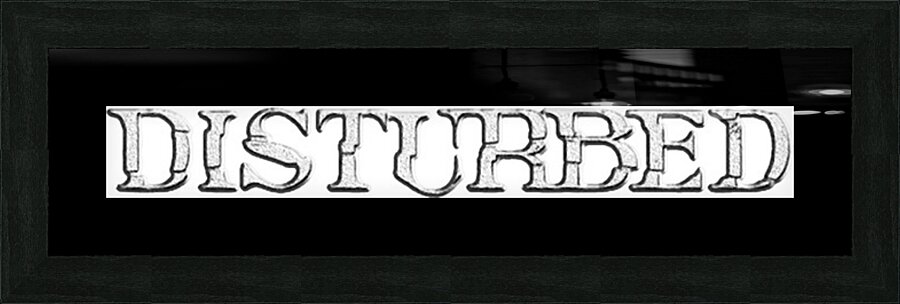 Disturbed 58 Picture Frame print
