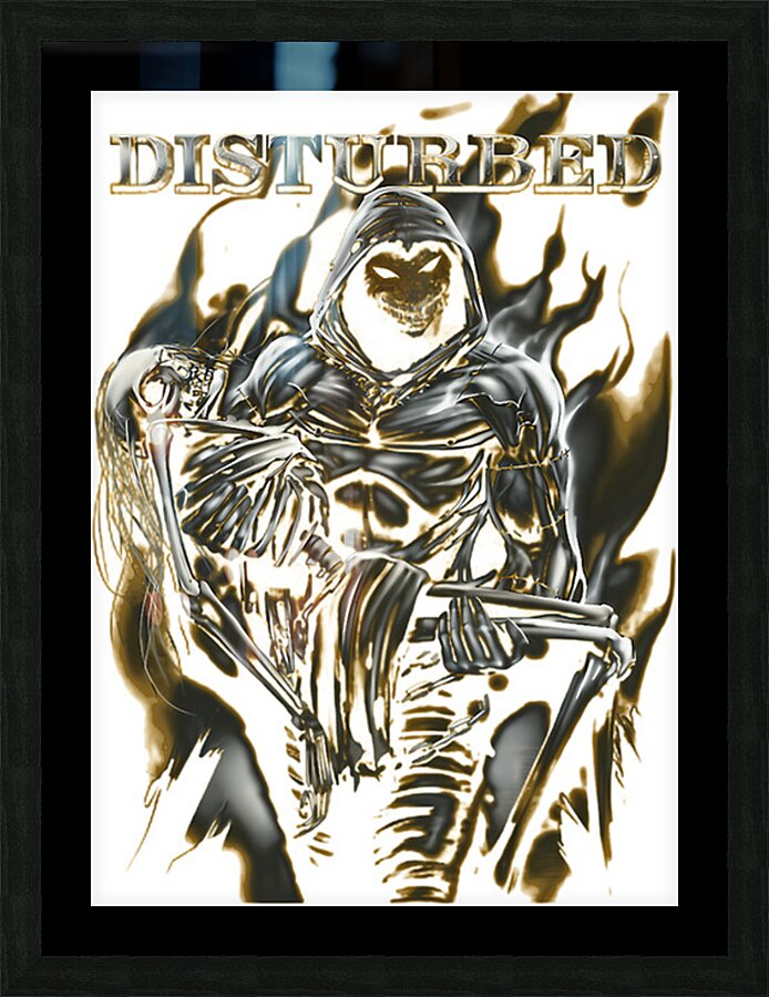 Disturbed 4 Picture Frame print