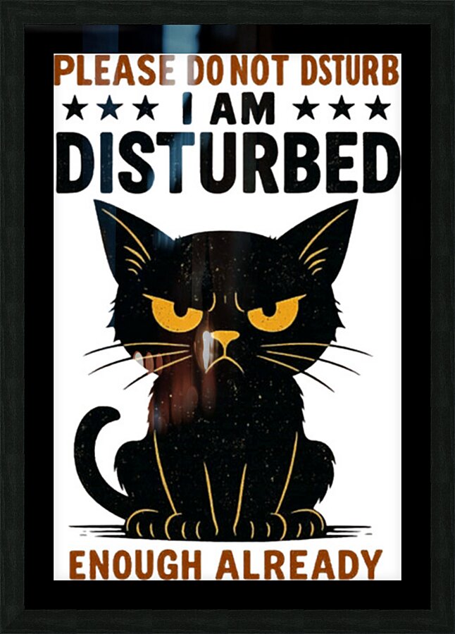 Disturbed 5 Picture Frame print