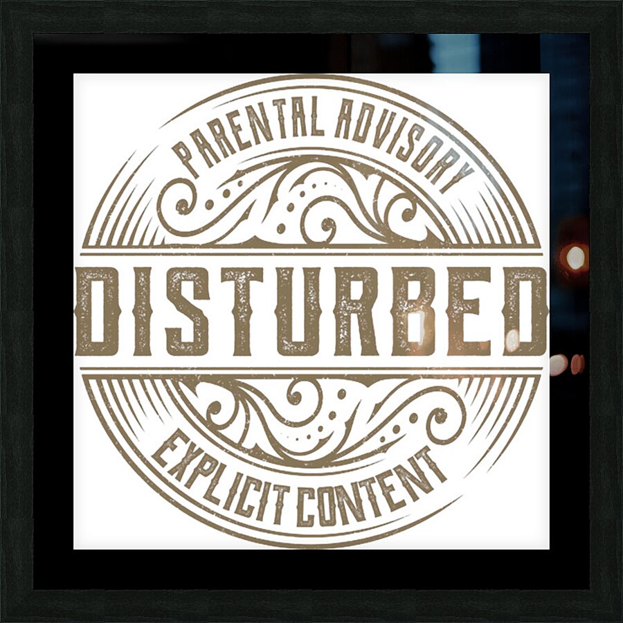 Disturbed 8 Picture Frame print