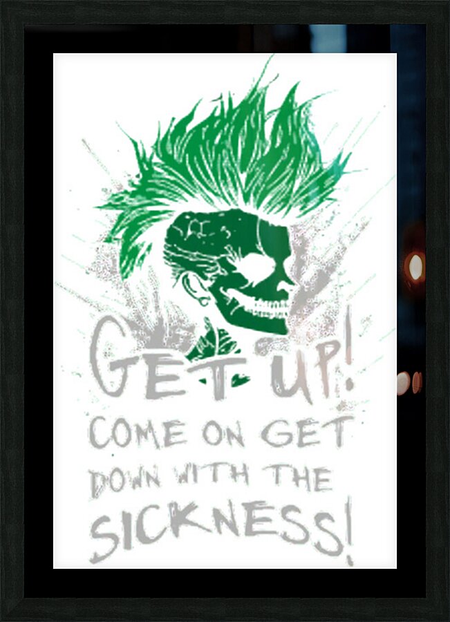 Disturbed 10 Picture Frame print