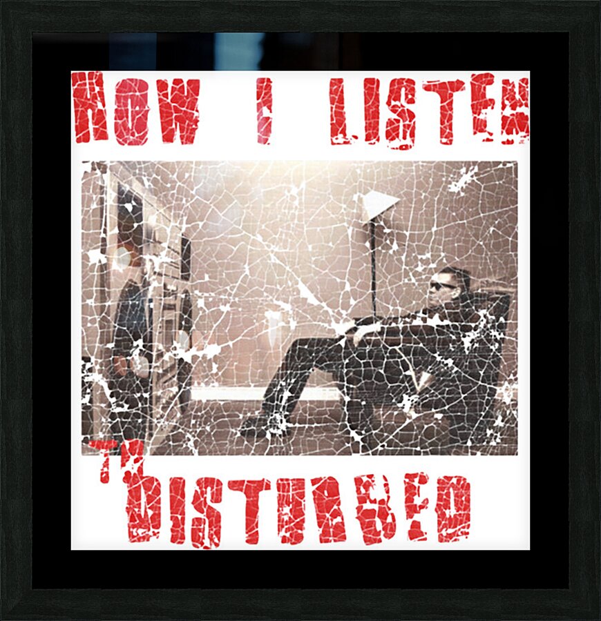 Disturbed 15 Picture Frame print