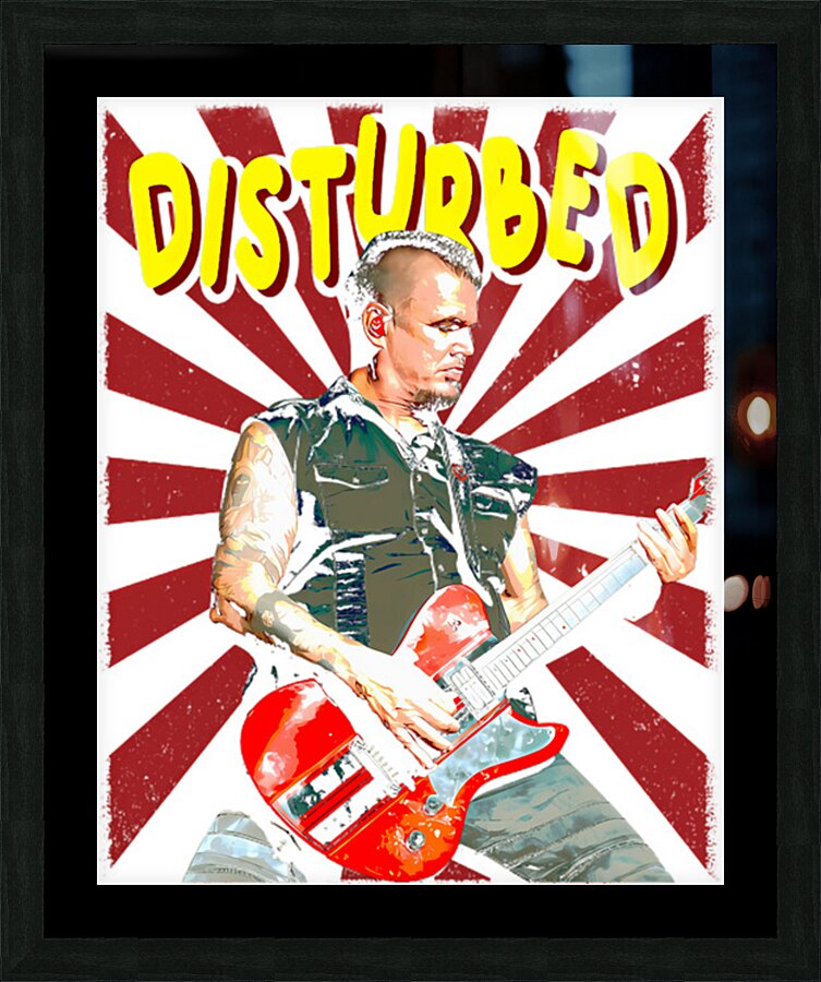 Disturbed 16 Picture Frame print