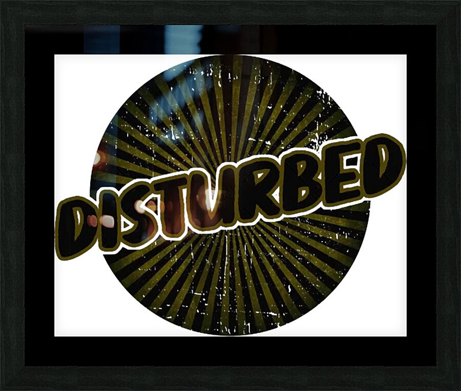 Disturbed 17 Picture Frame print