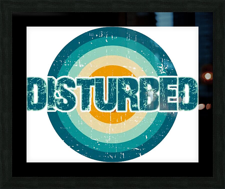 Disturbed 18 Picture Frame print