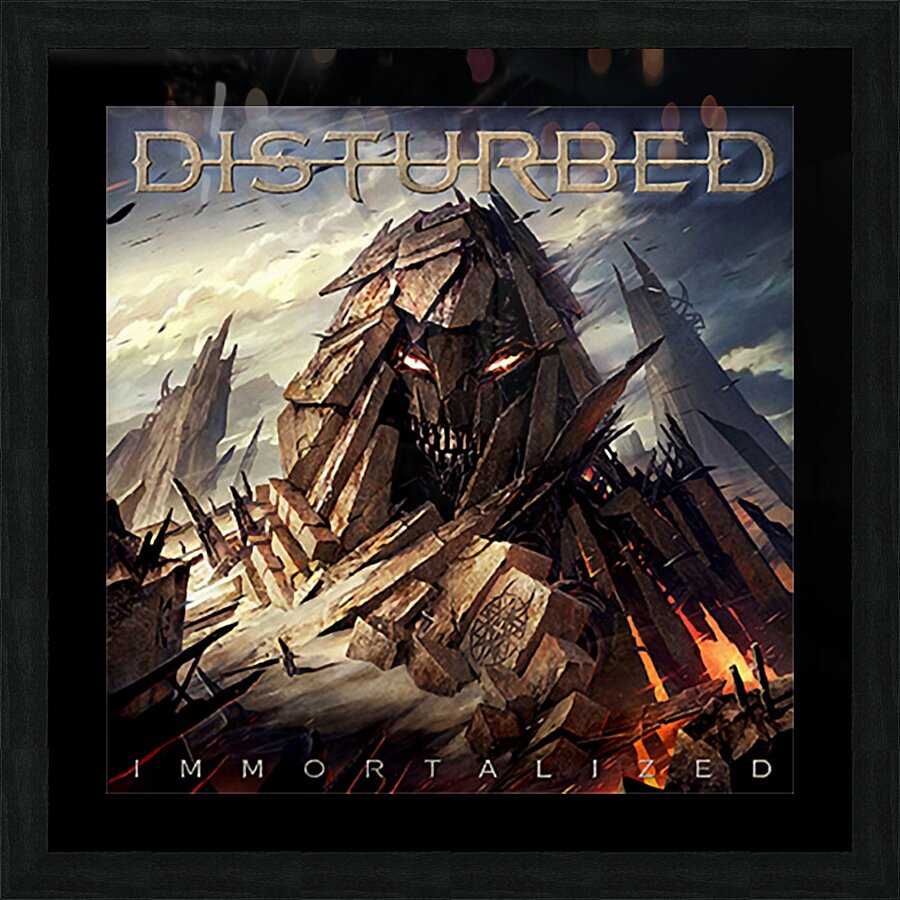 Disturbed 19 Picture Frame print
