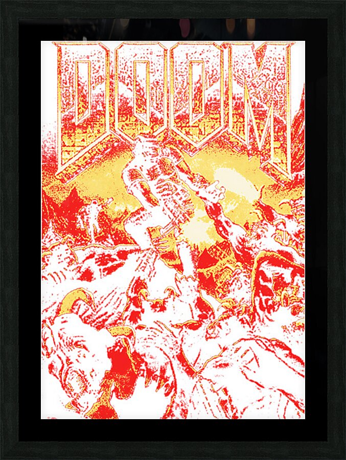DOOM Eternal 3 Picture Frame print
