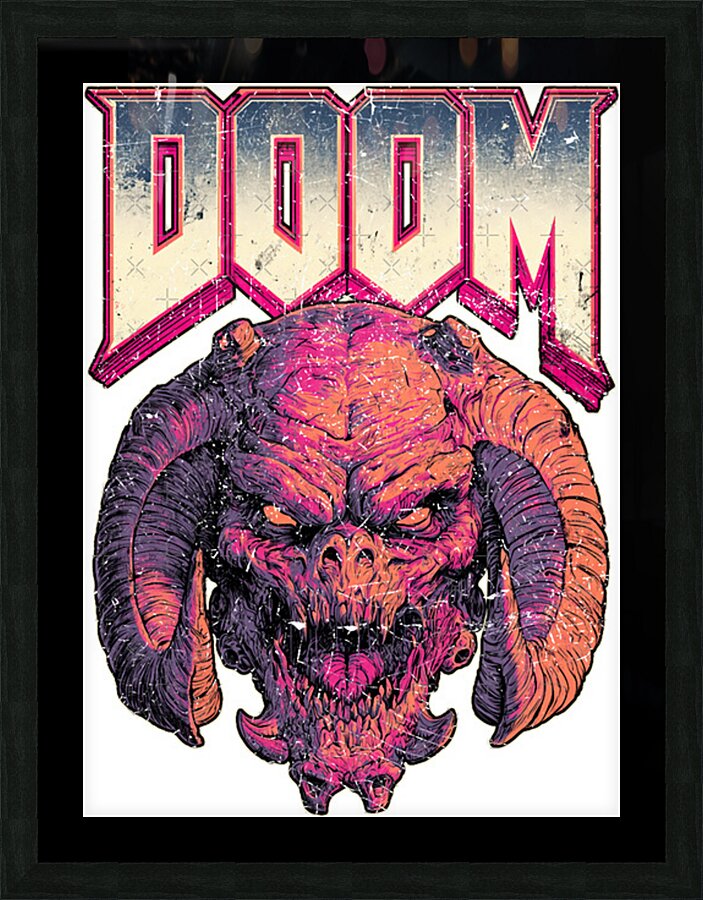 DOOM Eternal 8 Picture Frame print