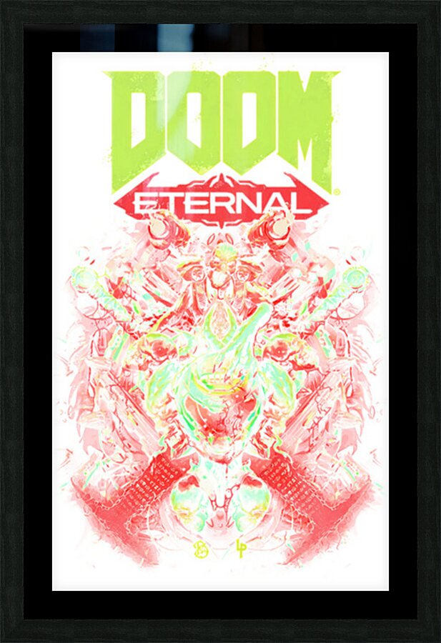 DOOM Eternal 9 Picture Frame print