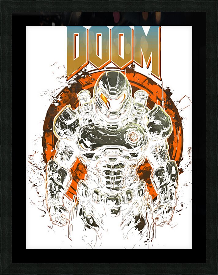 DOOM Eternal 12 Picture Frame print