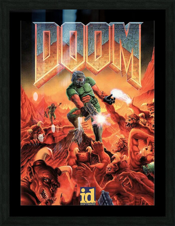 DOOM Eternal 22 Picture Frame print
