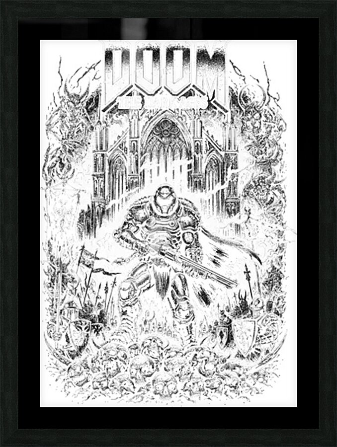 DOOM Eternal 33 Picture Frame print