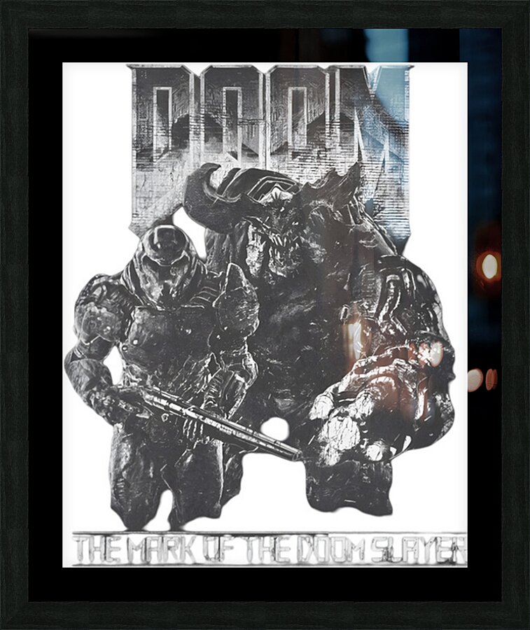 DOOM Eternal 34 Picture Frame print