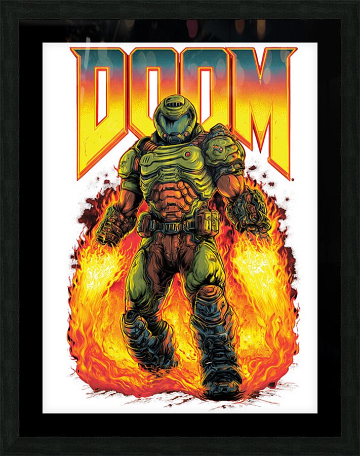 DOOM Eternal 39 Picture Frame print