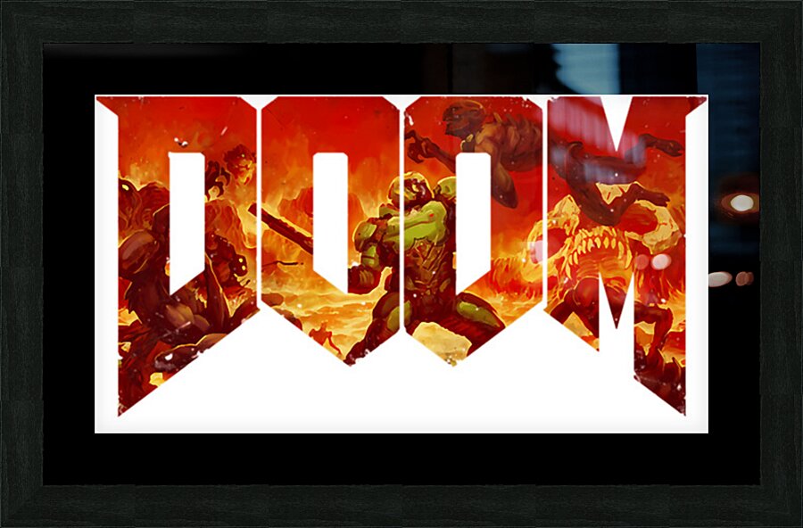 DOOM Eternal 40 Picture Frame print