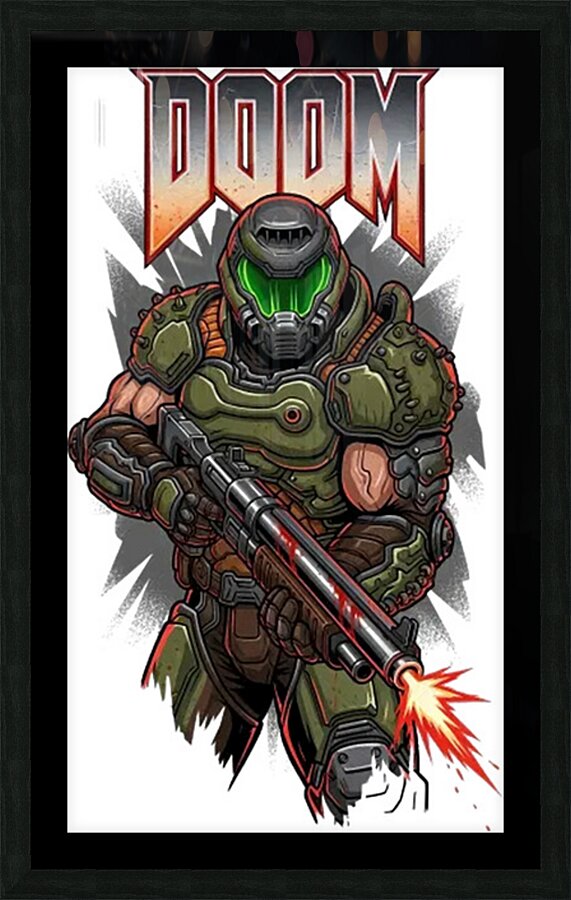 DOOM Eternal 41 Picture Frame print