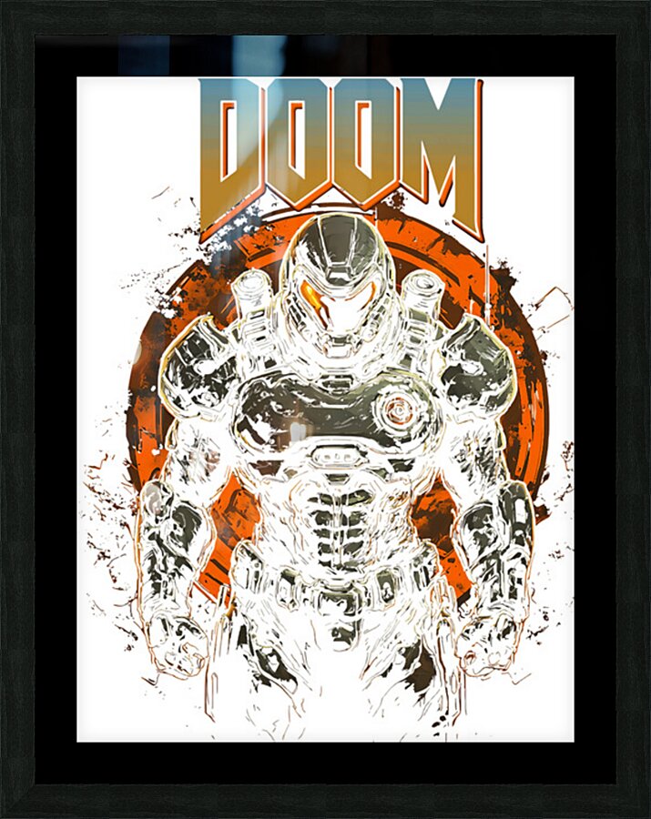 DOOM Eternal 46 Picture Frame print