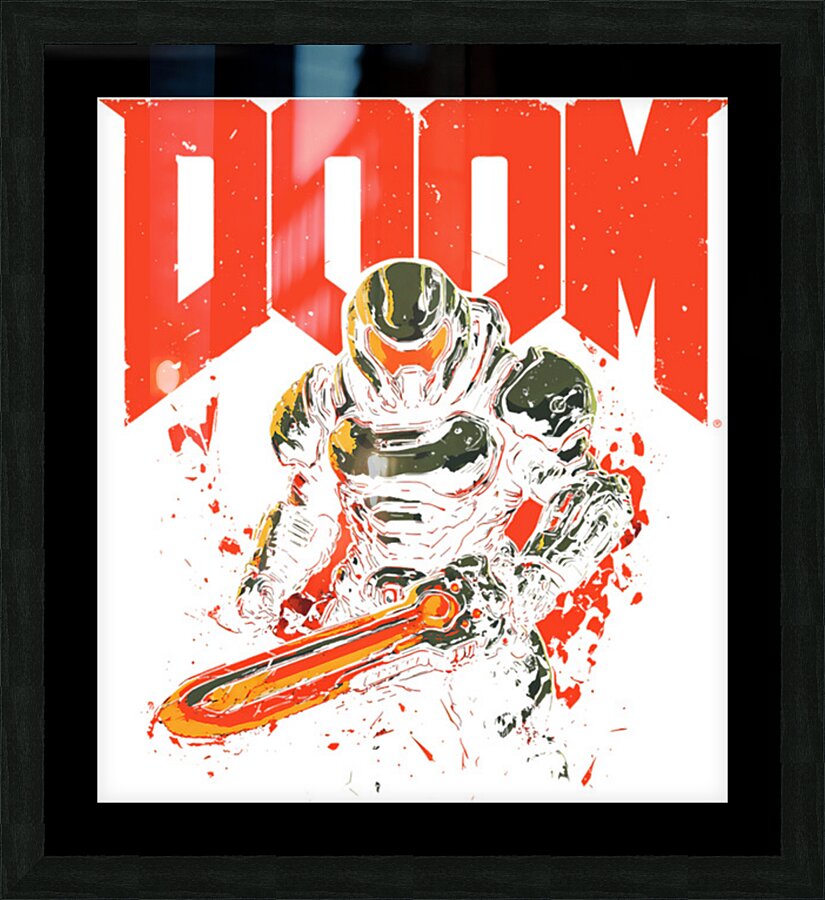 DOOM Eternal 49 Picture Frame print