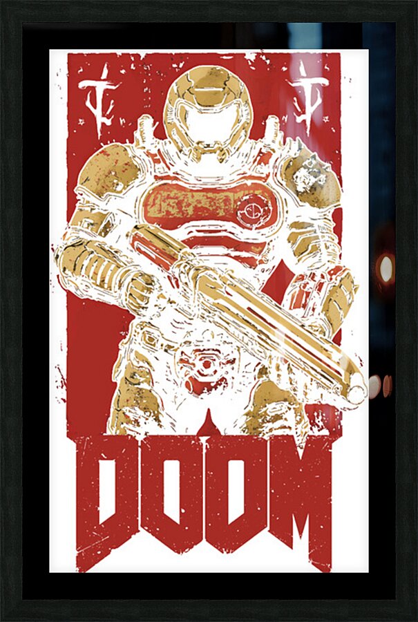 DOOM Eternal 50 Picture Frame print